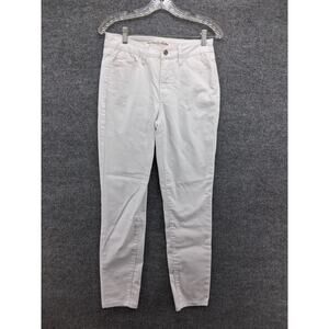 Women With Control Jeans Womens Size 4 White Renee Greenstein Denim Collection